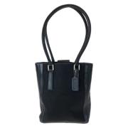 Coach Pre-owned Pre-owned Canvas axelremsvskor Black, Dam