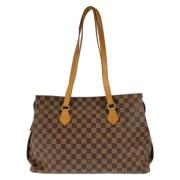 Louis Vuitton Vintage Pre-owned Canvas totevskor Brown, Dam