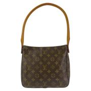 Louis Vuitton Vintage Pre-owned Canvas louis-vuitton-vskor Brown, Dam