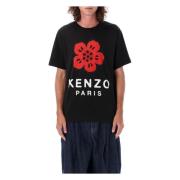 Kenzo Svart Boke Blomma Grafisk T-shirt Black, Herr