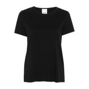 Allude Svarta T-shirts och Polos Black, Dam