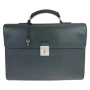 Louis Vuitton Vintage Pre-owned Laeder portfljer Black, Herr