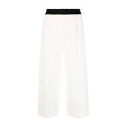 Stella McCartney Vita Twill Tailoring Byxor White, Dam