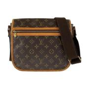 Louis Vuitton Vintage Pre-owned Canvas crossbodyvskor Brown, Dam