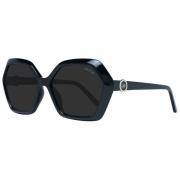 Guess Svarta Kvinnor Solglasögon Gradient Linser Black, Unisex