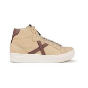 Munich Retro Beige X Stil Boot Beige, Dam