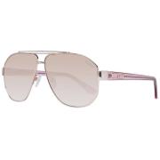 Guess Roséguld Aviator Solglasögon Pink, Dam