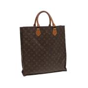 Louis Vuitton Vintage Pre-owned Canvas handvskor Brown, Dam