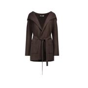 Max Mara Brun Huva Ullrock Brown, Dam