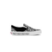 Vans Graffiti Low-Top Slip-on Sneaker Black, Herr