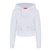 Diesel Sweatshirt F-Slimmy-Hood-Od White, Dam