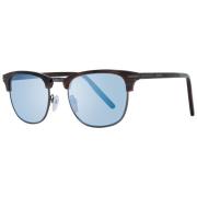 Serengeti Brun Unisex Solglasögon Polariserad Spegel Blue, Unisex