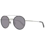 WEB Eyewear Silver Ovala Kvinnor Solglasögon Gray, Dam