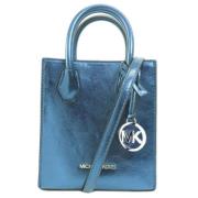 Michael Kors Pre-owned Pre-owned Laeder axelremsvskor Blue, Dam