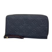 Louis Vuitton Vintage Pre-owned Laeder plnbcker Blue, Dam