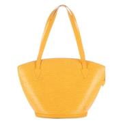 Louis Vuitton Vintage Pre-owned Laeder louis-vuitton-vskor Yellow, Dam