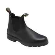 Blundstone Klassiska svarta läder Chelsea-stövlar Black, Herr