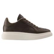 Alexander McQueen Laeder sneakers Brown, Dam