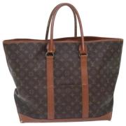 Louis Vuitton Vintage Pre-owned Canvas louis-vuitton-vskor Brown, Dam