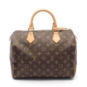 Louis Vuitton Vintage Pre-owned Canvas handvskor Brown, Dam