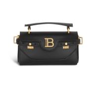 Balmain B-Buzz 19 läderväska Black, Dam