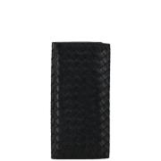 Bottega Veneta Vintage Pre-owned Laeder plnbcker Black, Dam