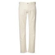 Atelier Noterman Ecru Chino Byxor Beige, Herr