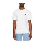 Tommy Hilfiger Klassisk Vit T-shirt White, Herr