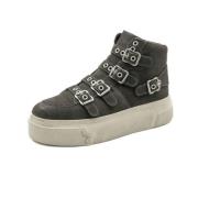 ASH Starmoon Suede Bistro Skor Black, Dam