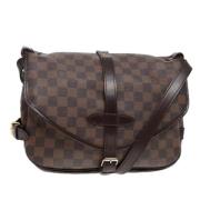 Louis Vuitton Vintage Pre-owned Canvas louis-vuitton-vskor Brown, Dam