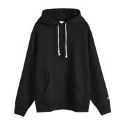 Champion Borstad Fleece Hoodie Black, Herr