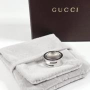 Gucci Vintage Pre-owned Metall ringar Gray, Dam