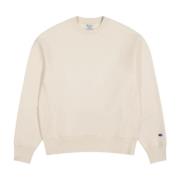 Champion Borstad Fleece Sweatshirt Reverse Weave Kollektion Beige, Her...