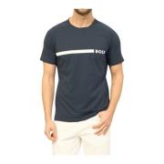 Hugo Boss Herr Slim Print T-shirt Blue, Herr