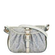 Celine Vintage Pre-owned Canvas celine-vskor White, Dam