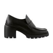 Högl Svarta Loafers för Kvinnor Black, Dam