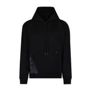 Pmds Klassisk Svart Huva Sweatshirt Black, Herr