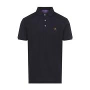 Ralph Lauren Klassisk Chairman Navy Pikétröja Blue, Herr