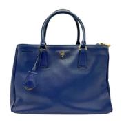 Prada Vintage Pre-owned Laeder prada-vskor Blue, Dam