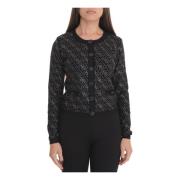 Guess Kort Kofta med Knappar Black, Dam