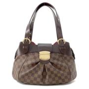 Louis Vuitton Vintage Pre-owned Canvas louis-vuitton-vskor Brown, Dam