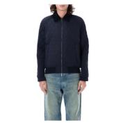 Burberry Quiltad Nylonjacka Navy Aw24 Blue, Herr