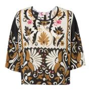 Pinko Juno Blus Multicolor, Dam