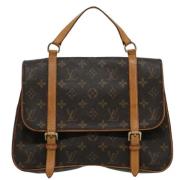 Louis Vuitton Vintage Pre-owned Canvas ryggsckar Brown, Dam