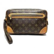 Louis Vuitton Vintage Pre-owned Canvas kuvertvskor Brown, Dam