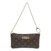 Louis Vuitton Vintage Pre-owned Canvas kuvertvskor Brown, Dam