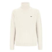 Armata Di Mare Ecru Dolcevita Bora Sweater Beige, Herr