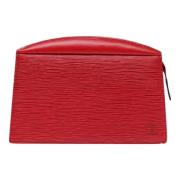 Louis Vuitton Vintage Pre-owned Laeder kuvertvskor Red, Dam