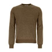 Jil Sander Ull Pullover Tröja Brown, Herr