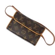 Louis Vuitton Vintage Pre-owned Canvas louis-vuitton-vskor Brown, Dam